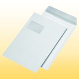 500 Versandtaschen C4 (229 x 324 mm) wei�, mit Fenster